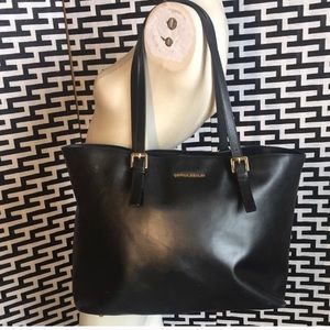 🔥Must go!🔥Cynthia Rowley Lrg. Black Leather Tote